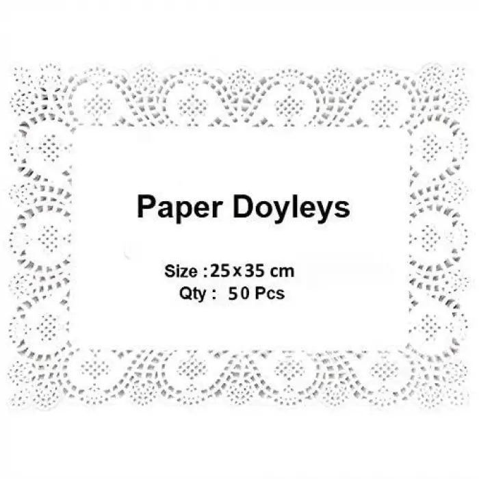 25 * 35 kağıt dantelli altlık