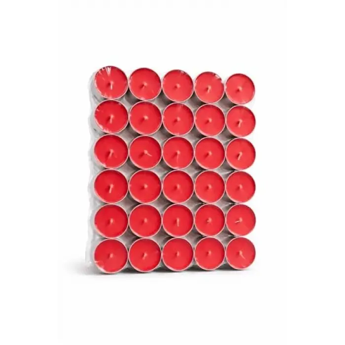 25li Tealight Mum Seti(Tarçın)