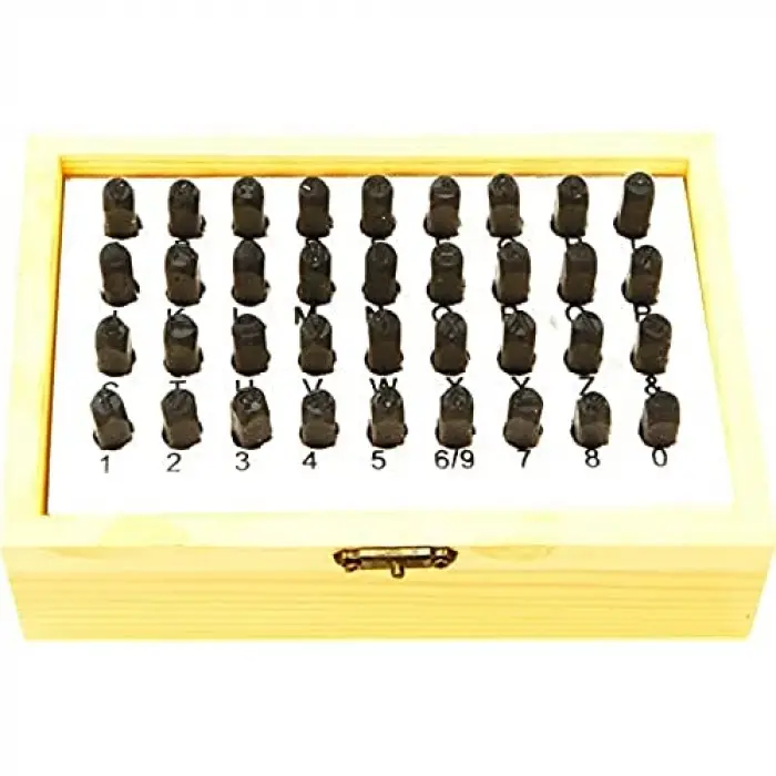 26127 36 pc Letter and Number Punch Set
