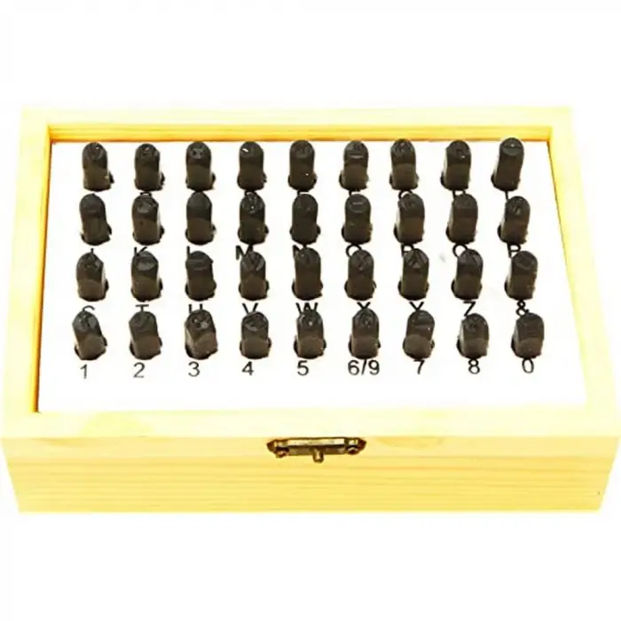26127 36 pc Letter and Number Punch Set