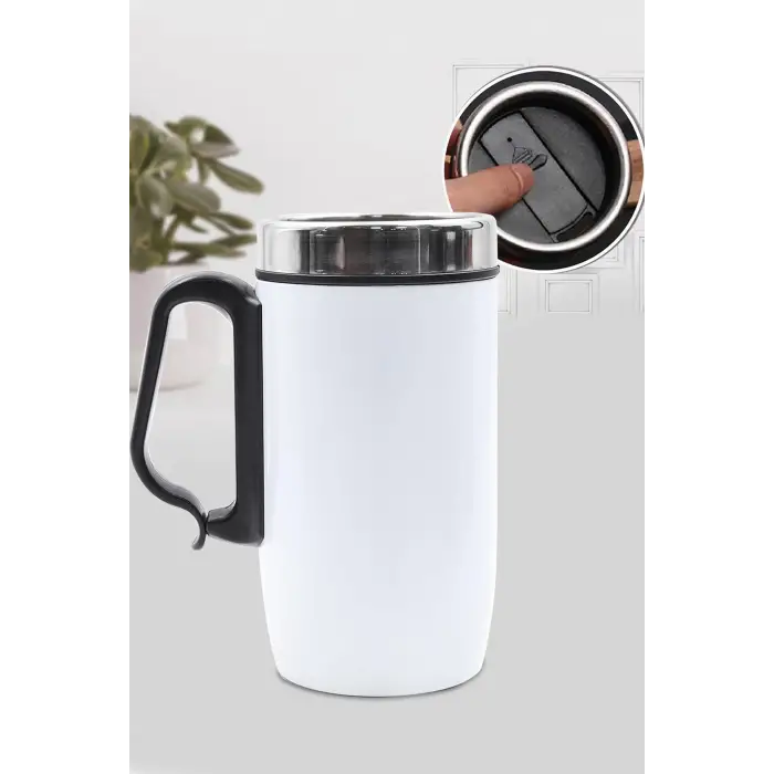 280 ML Kulplu Çelik Bardak Termos