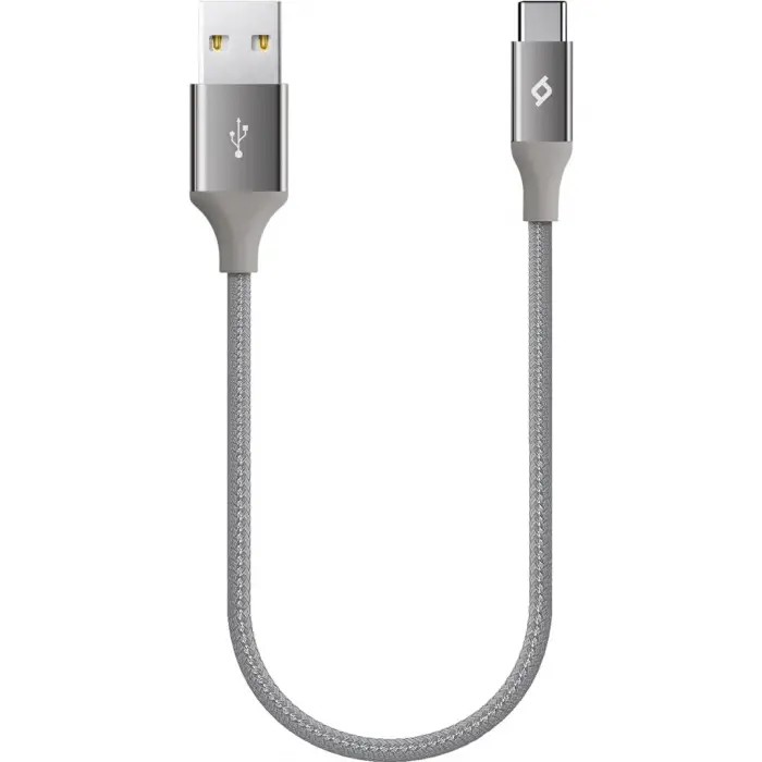 2Dk26Ug Type C-Usb 30 Cm Gri Kablo