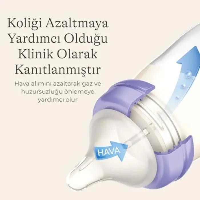2x 330 ml Biberon ve NaturalWave® Biberon Emziği (6 Ay+)