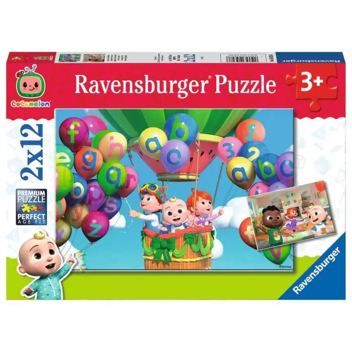 2x12 Parça Puzzle Cocomelon