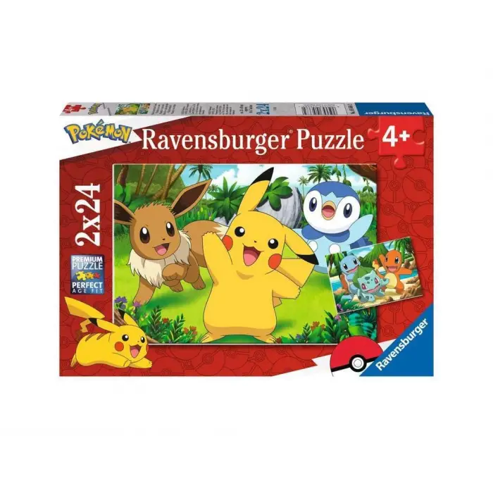 2x24 Parça Pokemon Puzzle
