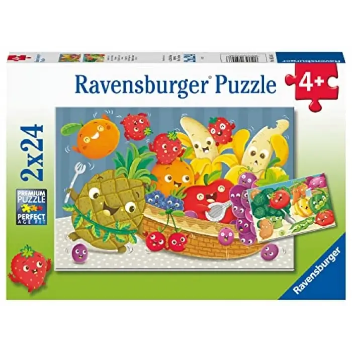 2x24 Parçalı Puzzle Meyveler