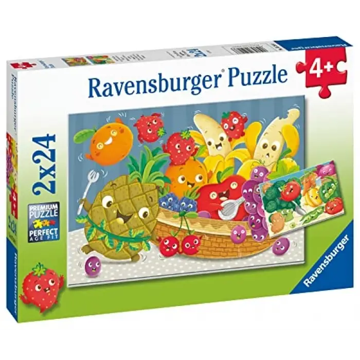 2x24 Parçalı Puzzle Meyveler