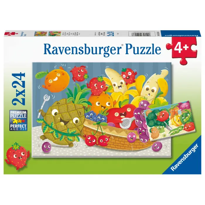 2x24 Parçalı Puzzle Meyveler
