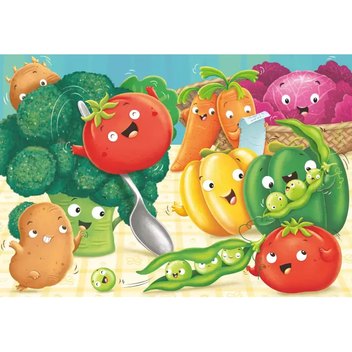 2x24 Parçalı Puzzle Meyveler