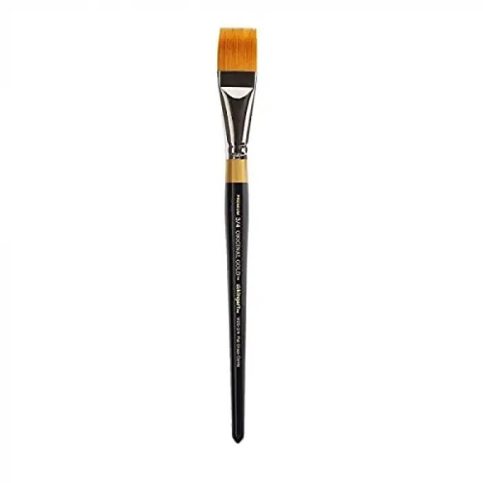 3/4, Original Gold Paint Brush-Flat Rake, Size
