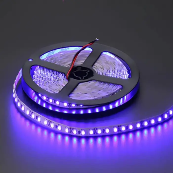 3 Çipli Şerit LED İç Mekan, Mavi, 5 m