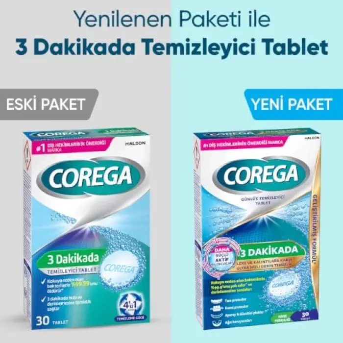 3 Dakikada Temizleyici Tablet