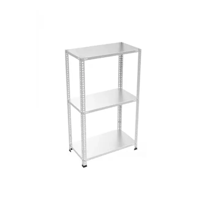 3 Katlı Galvaniz Çelik Raf, 59X93-150 Cm, 1.00 Mm