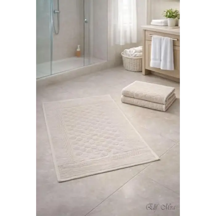 3lü Banyo Ayak Havlusu Seti