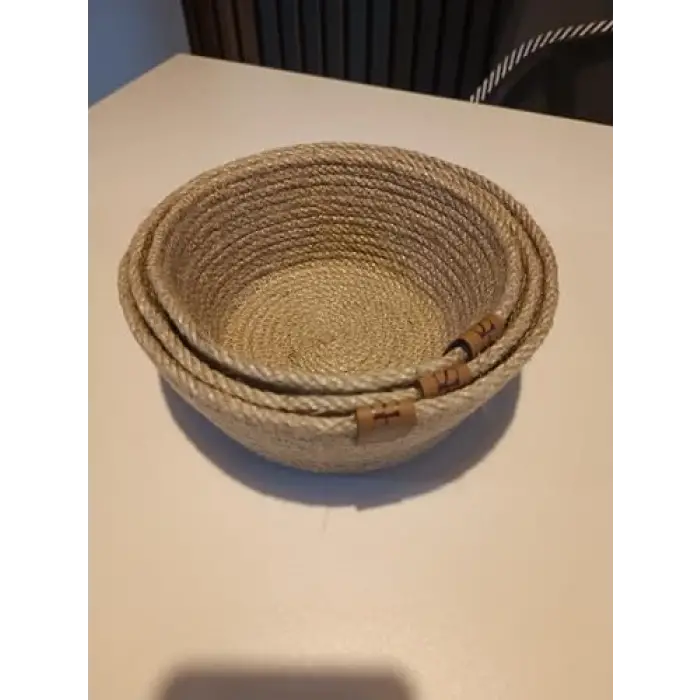 3lü jüt Midi Sepet Seti