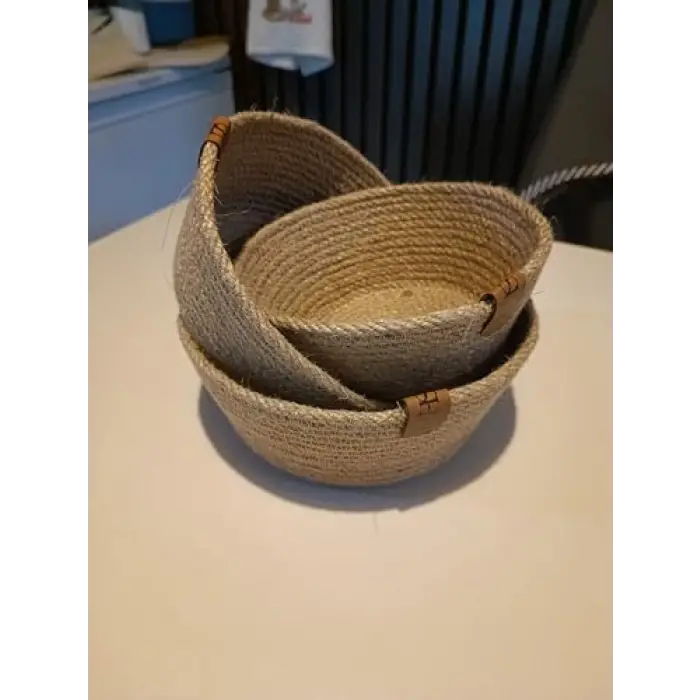 3lü jüt Midi Sepet Seti