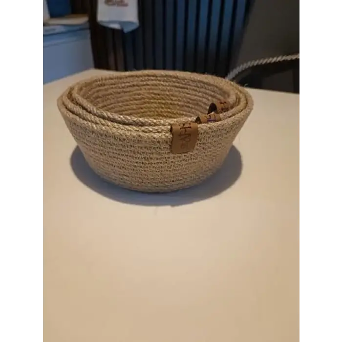 3lü jüt Midi Sepet Seti