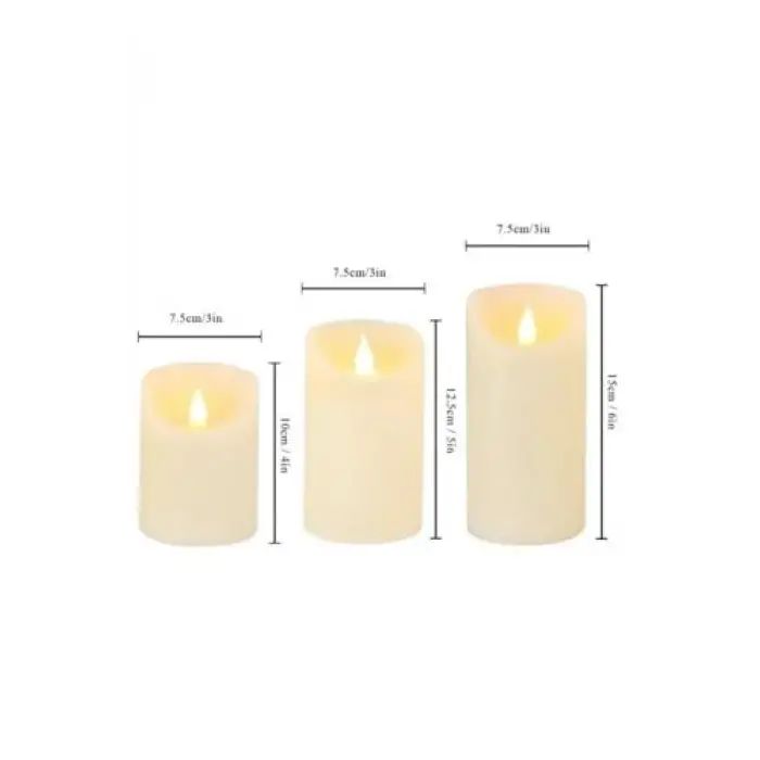 3lü Led Set Mum Pilli