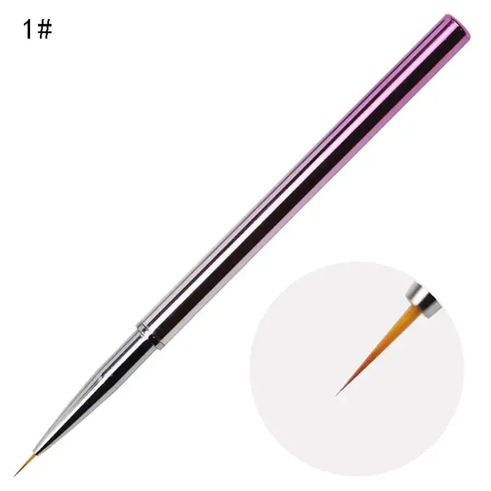 3lü Liner Nail Art Fırça