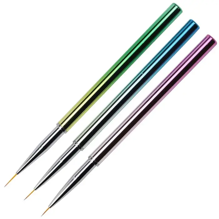 3lü Liner Nail Art Fırça