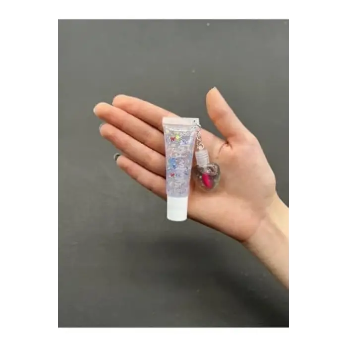 3Lü Lip Gloss Mini Kalpli Lipgloss A Serisi, Hb3seri