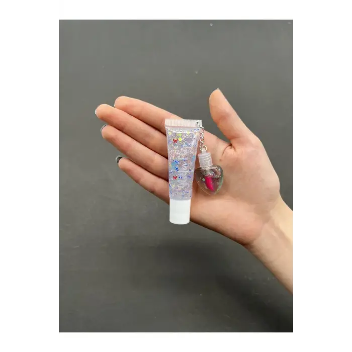3Lü Lip Gloss Mini Kalpli Lipgloss A Serisi, Hb3seri