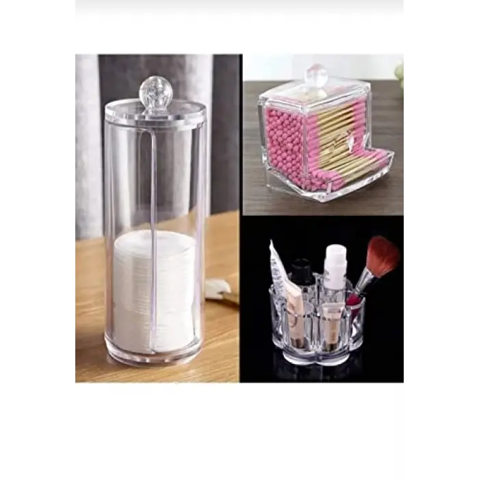 3lü Makyaj Organizer Seti