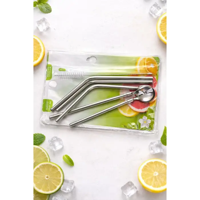 3lü Metal pipet seti