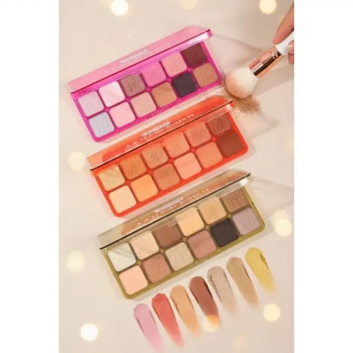 3lü Set, 12li Sedefli ve Mat Far Paleti
