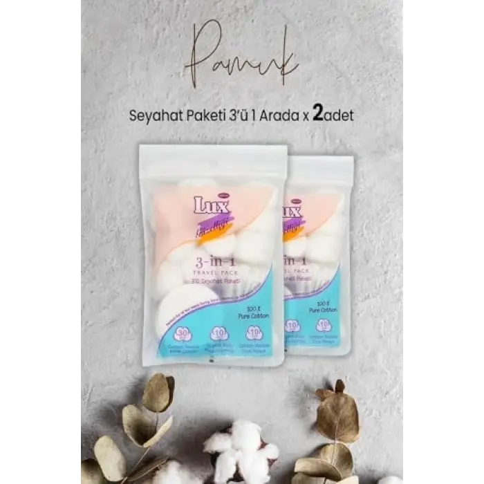 3 lü Seyahat Paketi x 2 Adet
