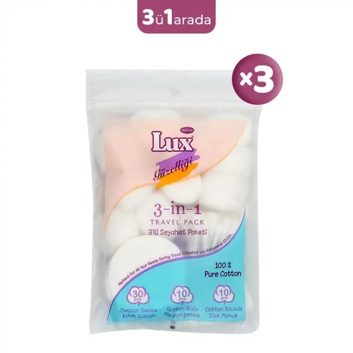 3 lü Seyahat Paketi x 3