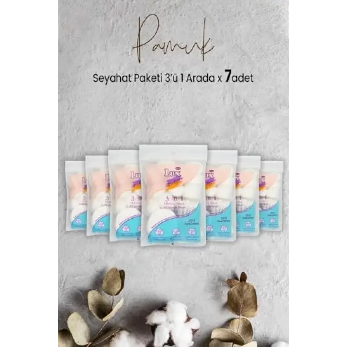 3 lü Seyahat Paketi x 7 Adet