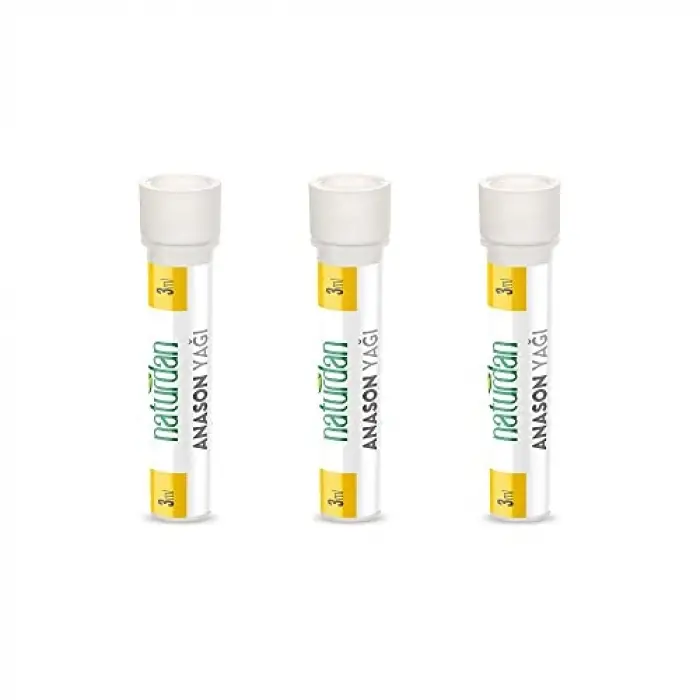 3 ml anason yağı, 3 adet