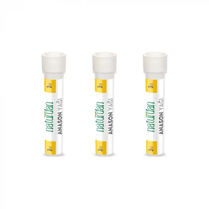 3 ml anason yağı, 3 adet