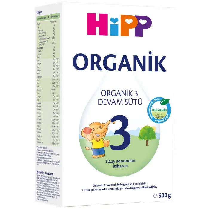 3 Organik 3 Devam Sütü