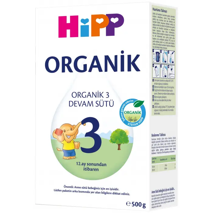 3 Organik 3 Devam Sütü
