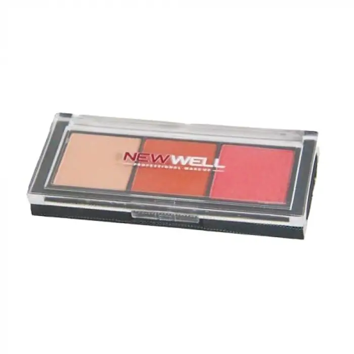 3 Pcs Eyeshadow Palette No: 01 Göz Farı Paleti