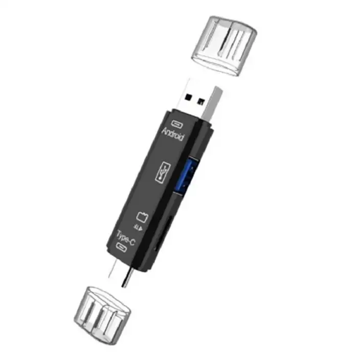 3ü 1 Arada Type-C ve Micro USB OTG TF Kart Okuyucu 5068