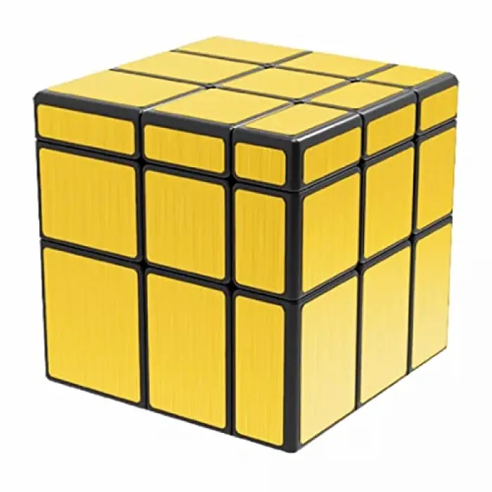3 x 3 Gold Mirror Cube Puzzle