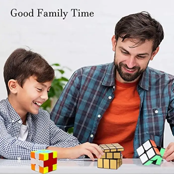 3 x 3 Gold Mirror Cube Puzzle