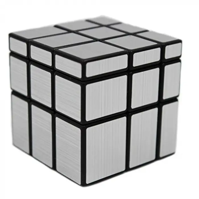 3 x 3 x 3 Magic Cube Silver Mirror Cube Speed küp