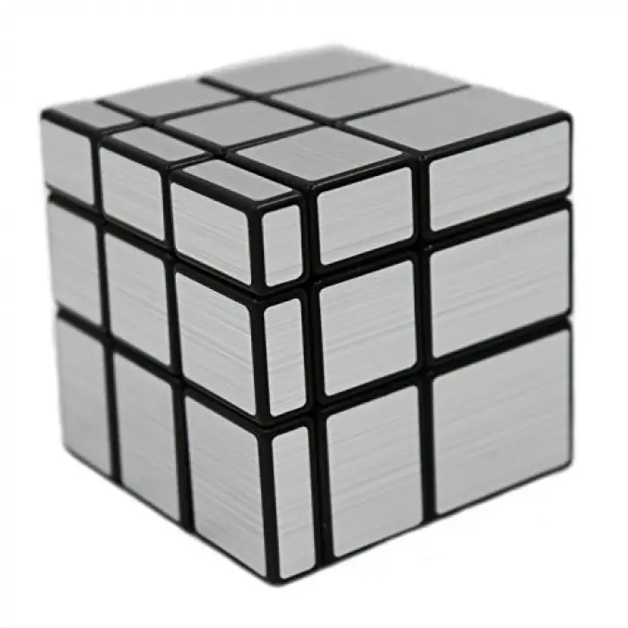 3 x 3 x 3 Magic Cube Silver Mirror Cube Speed küp