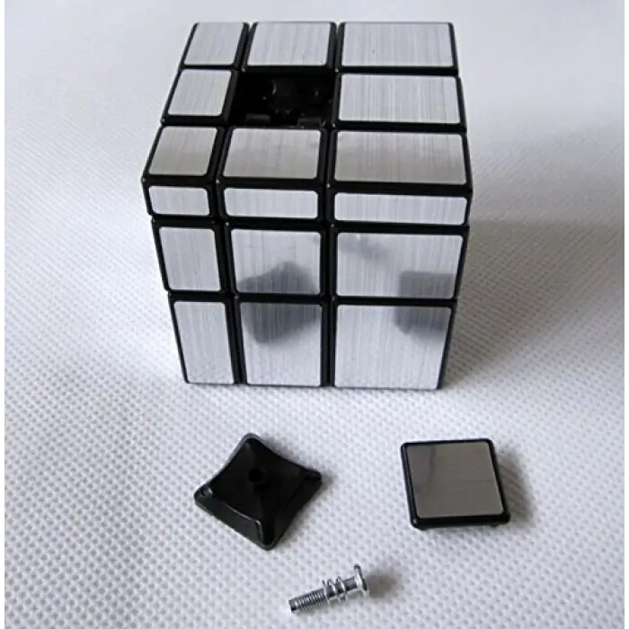 3 x 3 x 3 Magic Cube Silver Mirror Cube Speed küp