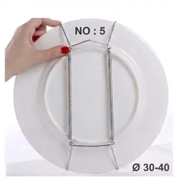 30-40 cm dekoratif duvar tabak askı aparatı