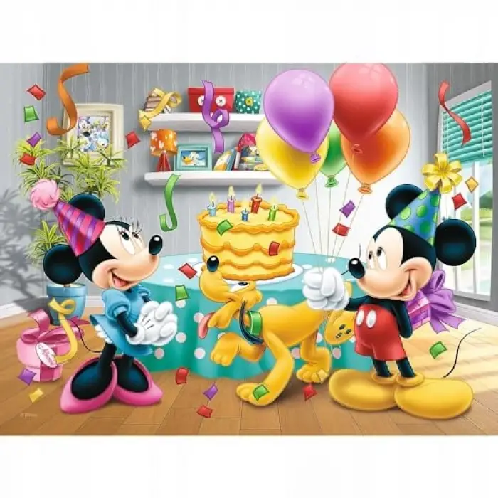 30 Birthday Cake Disney Characters Puzzle