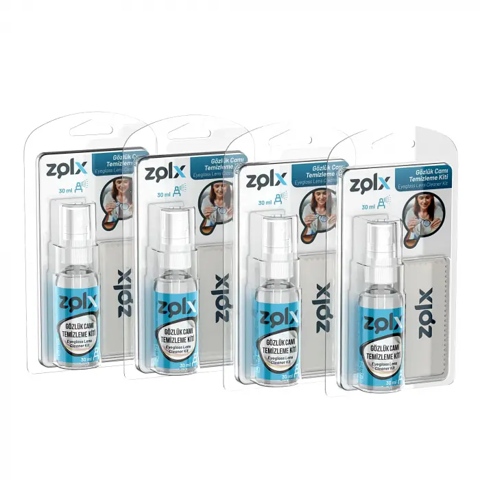 30 ML Gözlük Camı Temizleme Kiti Dörtlü Set