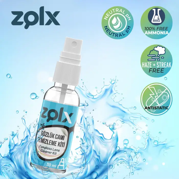 30 ML Gözlük Camı Temizleme Kiti Dörtlü Set
