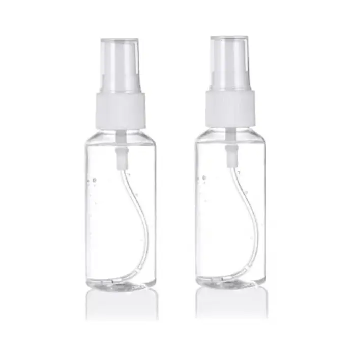 30 ml Şeffaf Sprey Şişesi, Boş Pet Kozmetik Atomizer, 2li