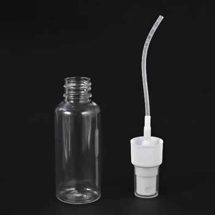 30 ml Şeffaf Sprey Şişesi Boş Pet Şişe Kozmetik Atomizer 2li