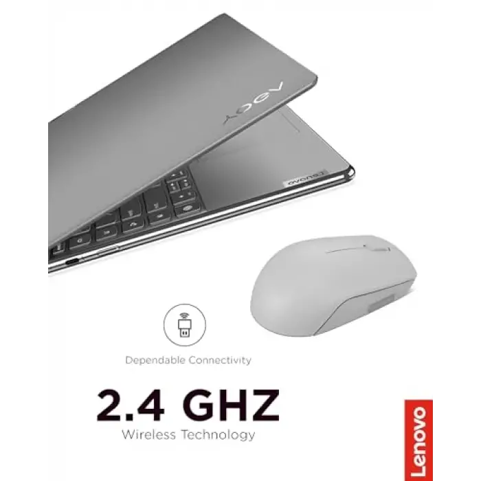 300 Kablosuz/Wireless Compact Mouse, Arktik Gri